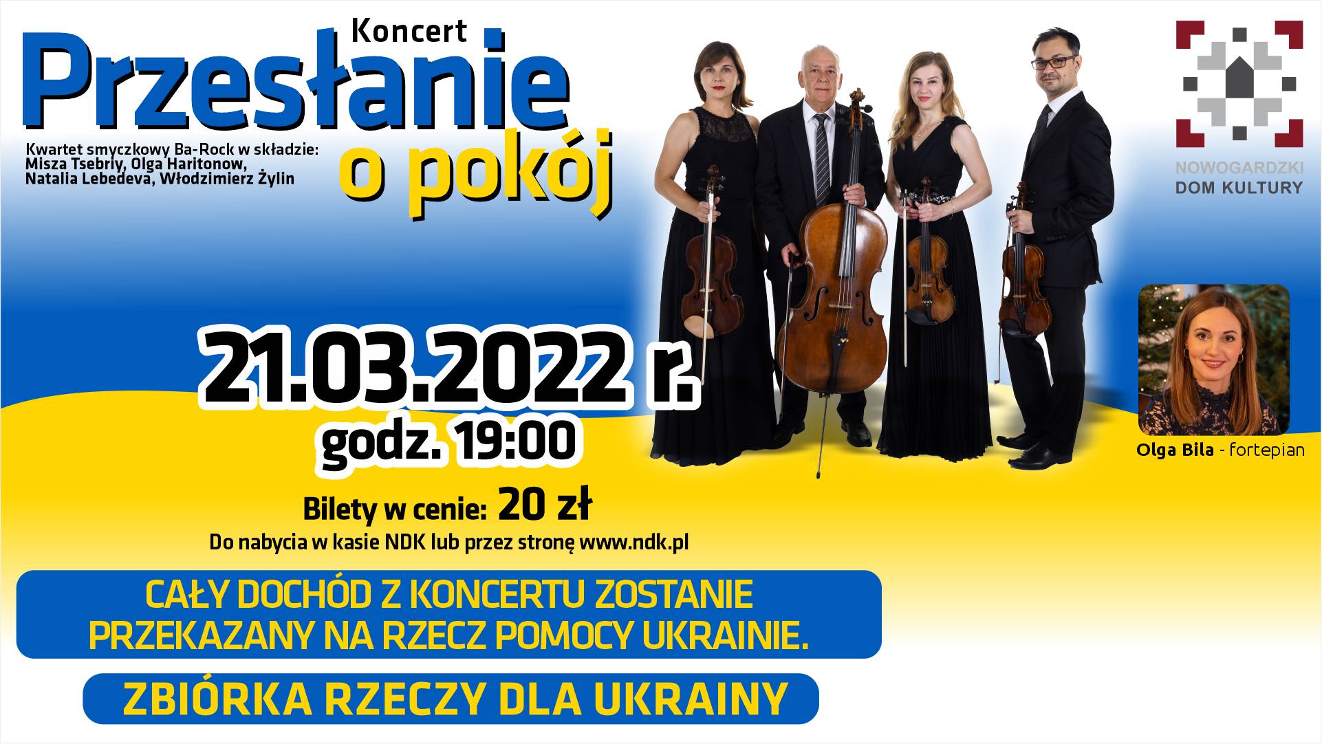 KONCERT | Z POMOCĄ UKRAINIE